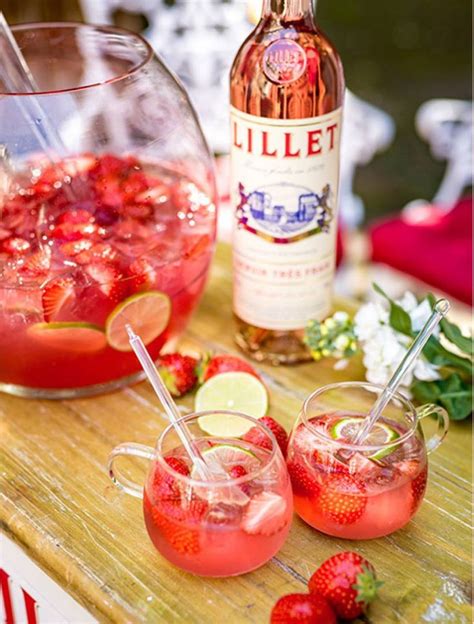 lillet rezepte bowle